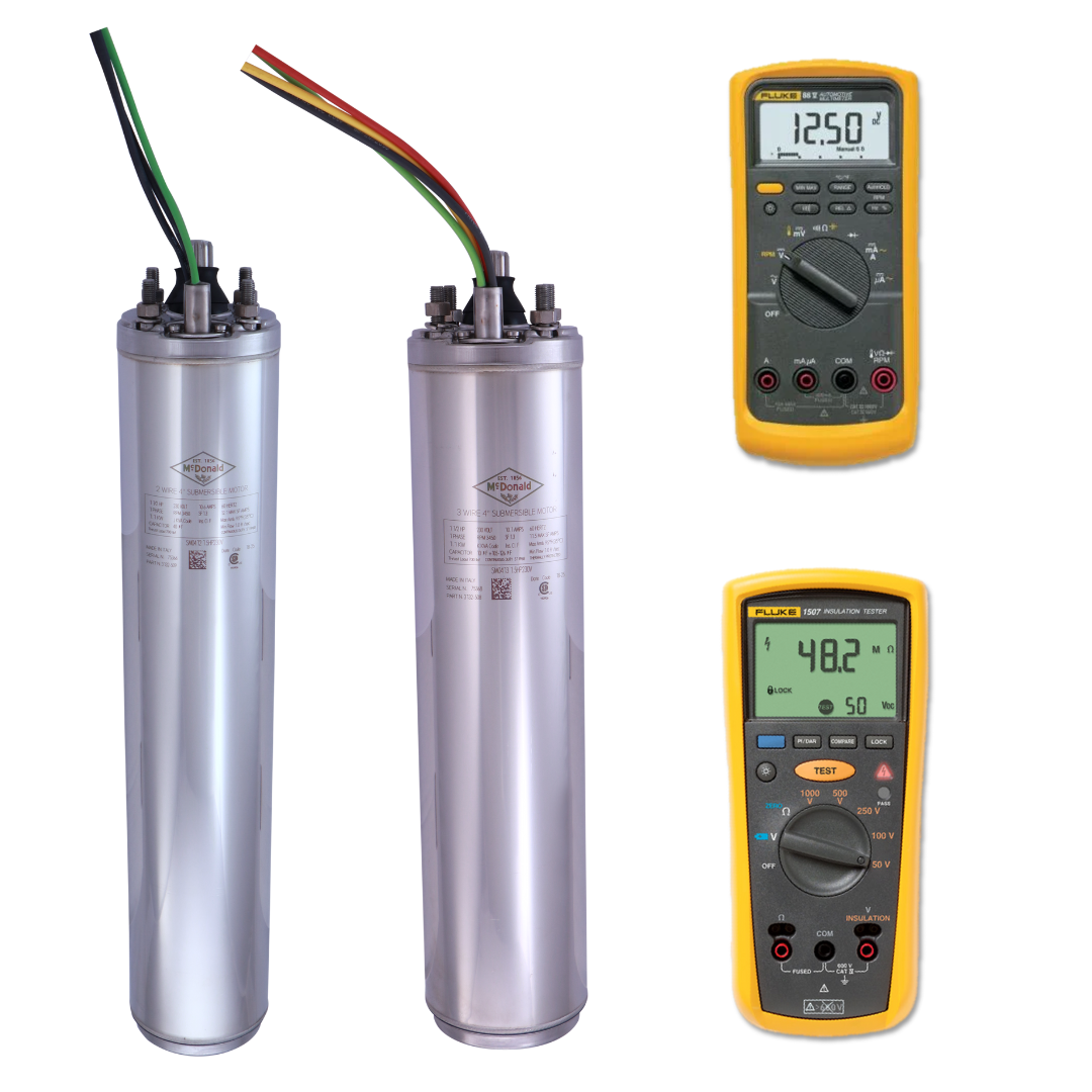 Submersible Pump Motor Troubleshooting: Winding Resistance and Insulation Resistance